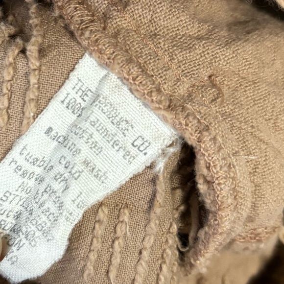 Vintage Brown Chenille Floral Rosette Collared Button Down Jacket Shacket XL 90s - Picture 7 of 9